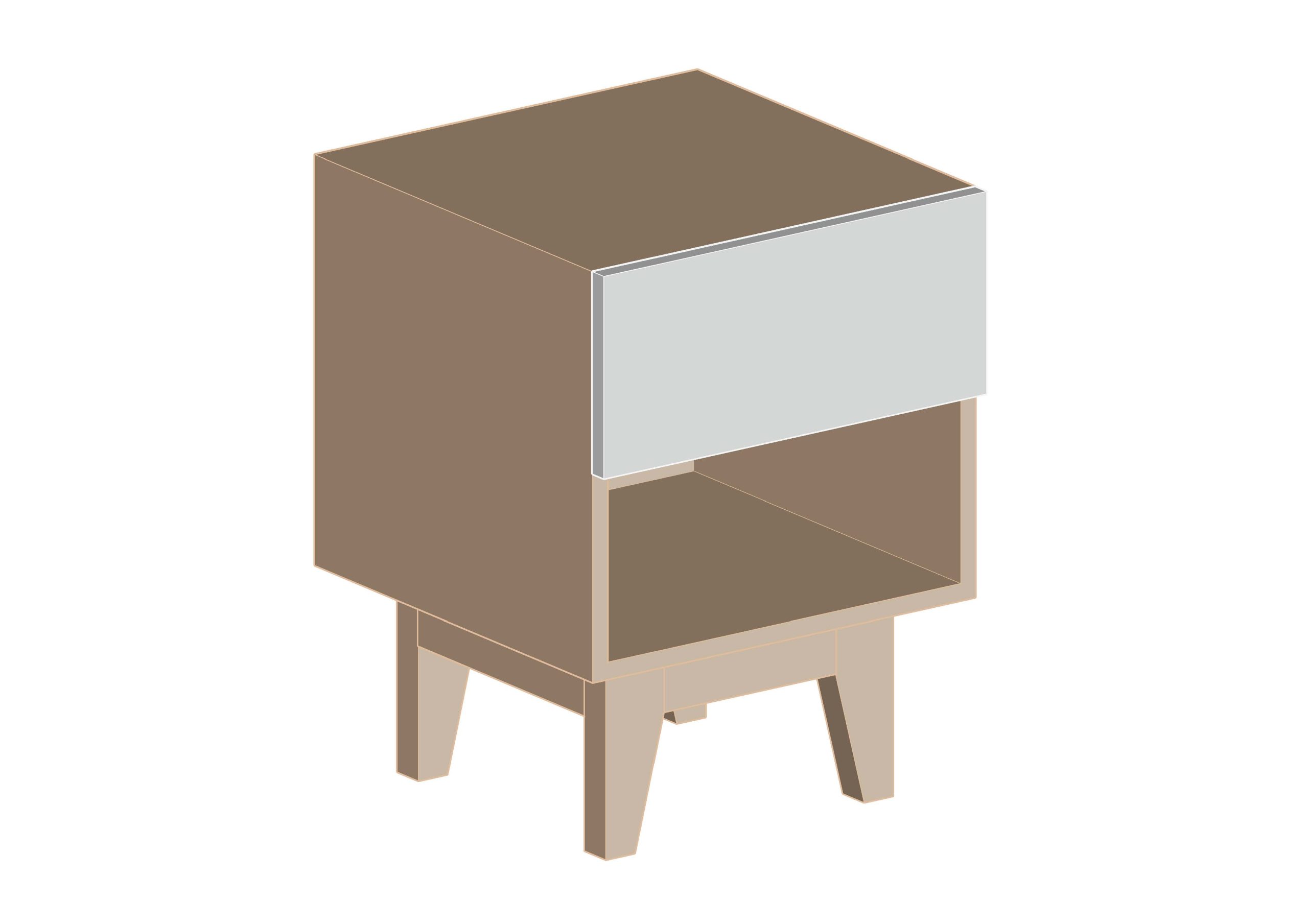 mesita de noche_3D